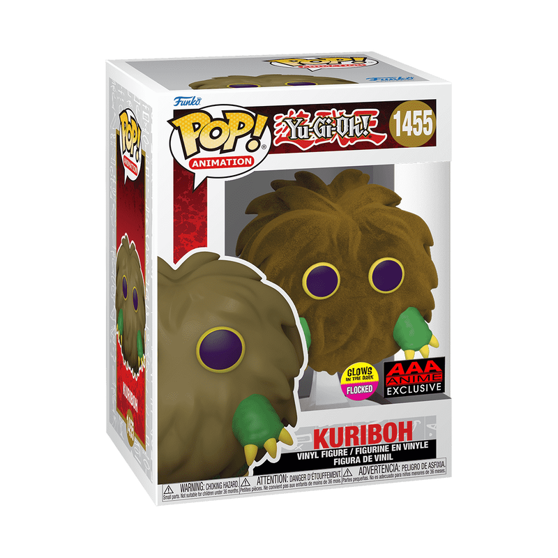 Kuriboh | Flocked | GITD | 1455 | Yugi Oh! | Anime | Funko Pop