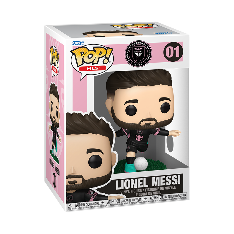 Pre Orden | Lionel Messi (Inter Miami CF Away Jersey) | 01 | MLS | Inter Miami | Funko Pop