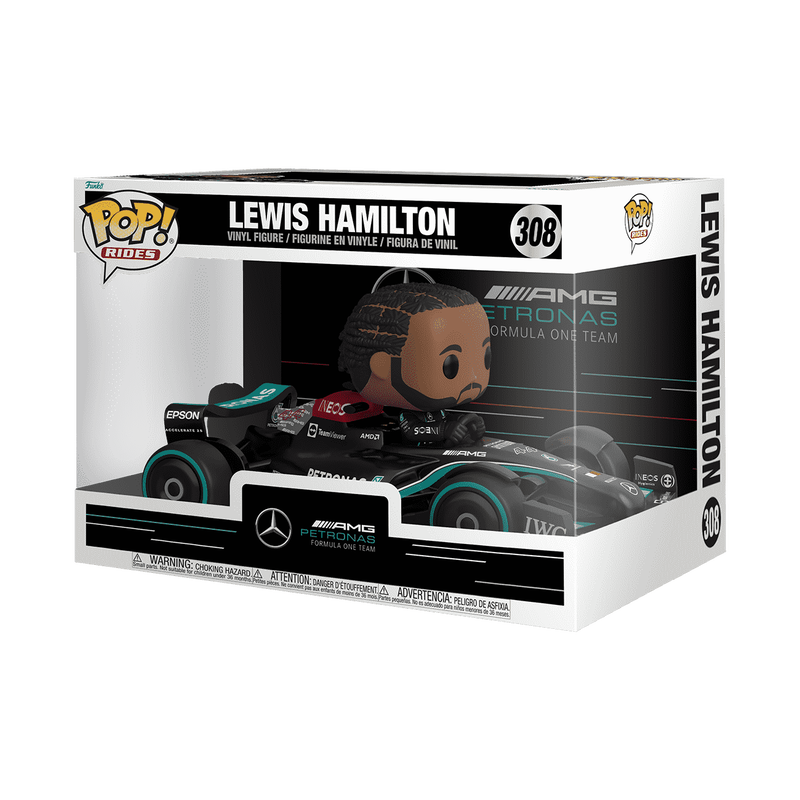 Lewis Hamilton | 308 | Formula 1 | Mercedes AMG Petronas | Rides | Funko Pop
