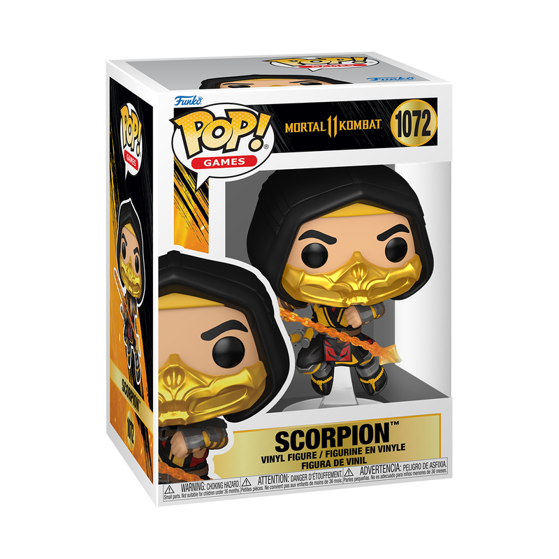 Scorpion | 1072 | Mortal Kombat 11 | Games | Funko Pop