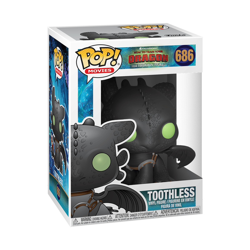 Toothless | 686 | How to Train your Dragon | Movies | Funko Pop