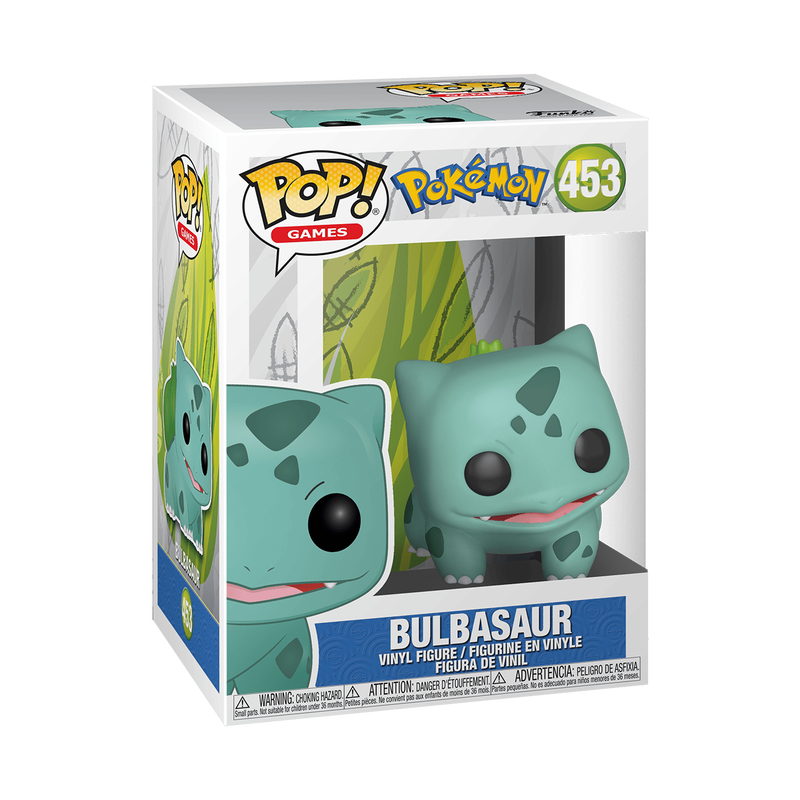 Bulbasaur | 453 | Pokémon| Anime | Funko Pop