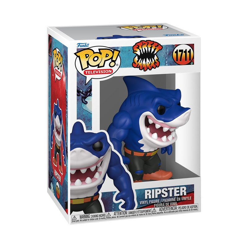 Ripster | 1711 | Street Sharks | Television | Funko Pop