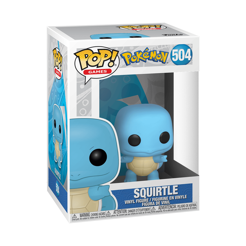 Squirtle | 504 | Pokémon | Anime | Funko Pop