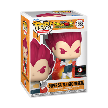 Super Saiyan God Vegeta (Punching) | 1868 | Dragon Ball Super | Anime | Funko Pop