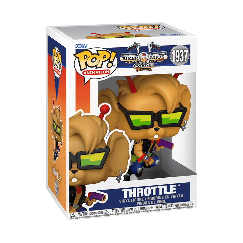 Throttle| 1937| Biker Mice from Mars | Television | Funko Pop