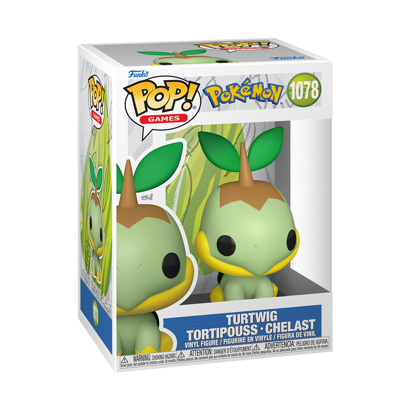 Turtwig| 1078 | Pokémon | Anime | Funko Pop